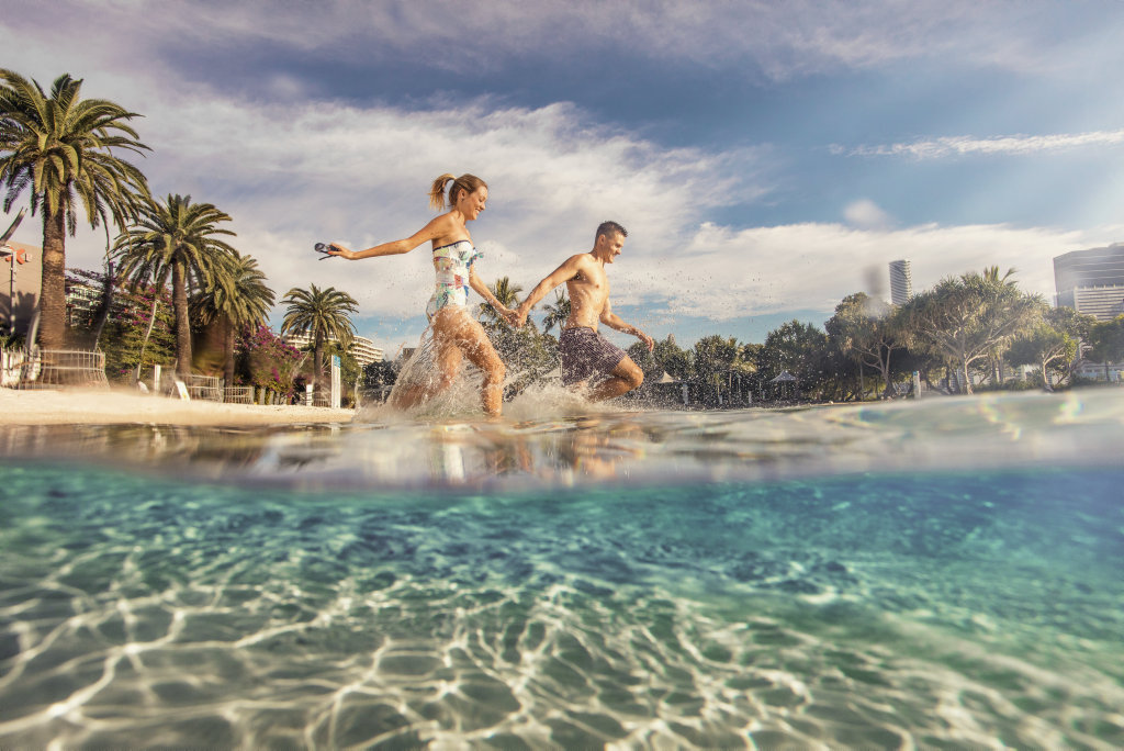 Head to the only inner-city beach in Australia! Head to the only inner-city beach in Australia!